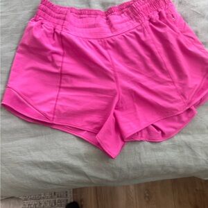 Lululemon hotty hot high rise shorts